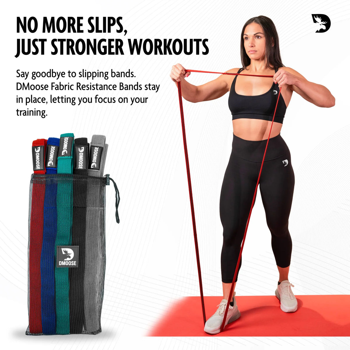 DMoose Fabric Resistance Bands