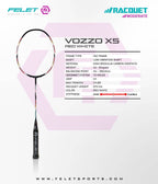 Felet VOZZO X5 Badminton Racket - Sports Zone