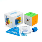 Moyu RS3M 3x3 Magnetic Original Speed Cube | Sticker less Puzzle Rubik's Cube |