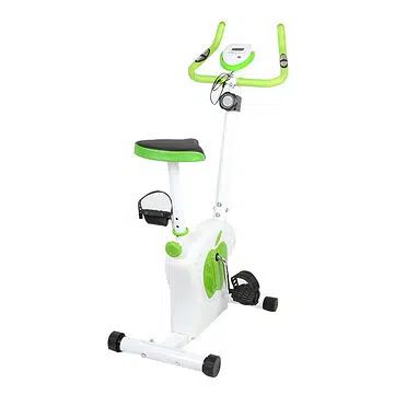 Apple Fitness Bike | Spinning Exercise Bicycle Magnetic Resistances With LED Monitor - Upright Bike