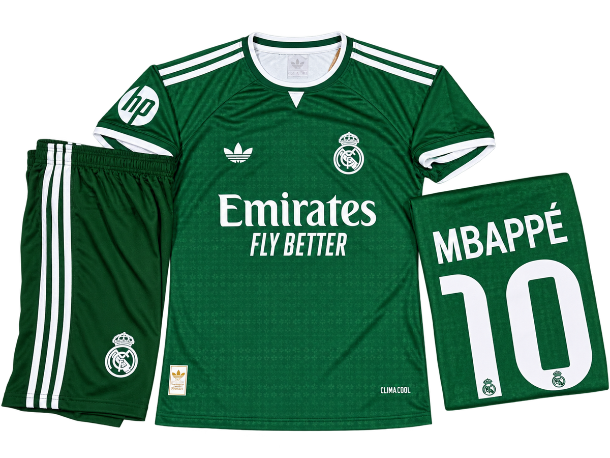 Mbappe 10 Real Madrid Away Kit 26/27 (Embroidery)