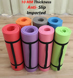 Yoga Mat Anti Slip 10mm