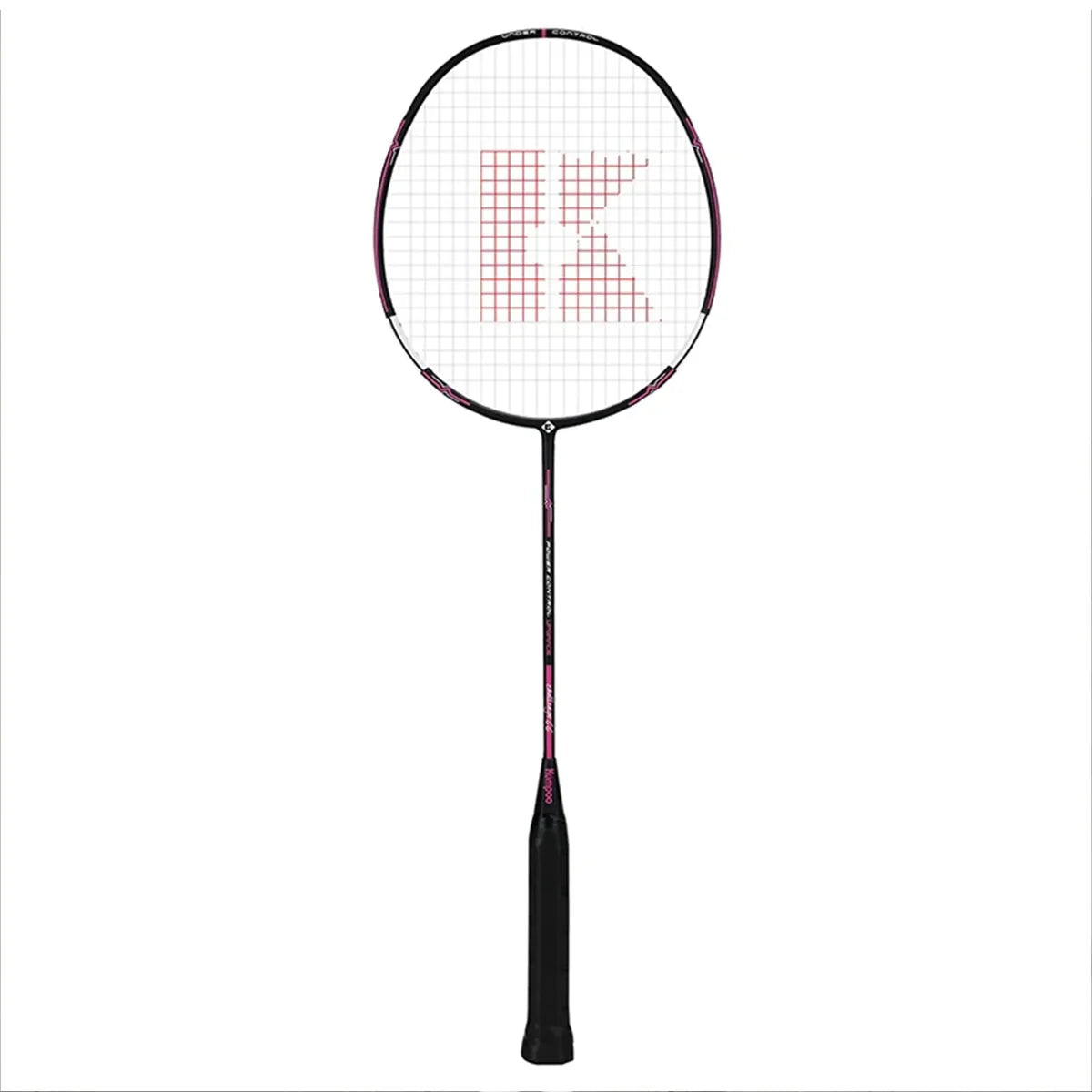 KUMPOO Badminton Racket Challenger 66 82G Black/Red Strung