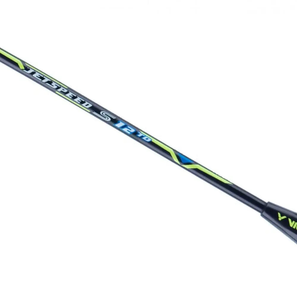 VICTOR Jet Speed 12TD Badminton Racket Strung Neon Yellow