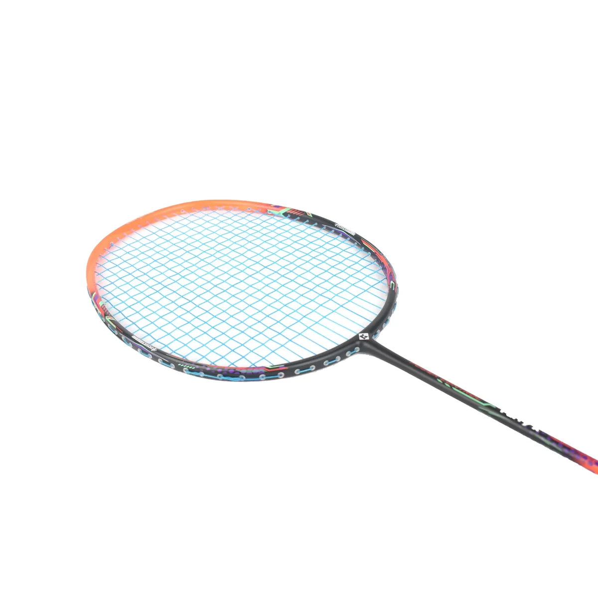 KUMPOO Badminton Racket  Power Control Furry 82G Strung Red/Orange