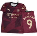 Haaland 9 Manchester City Away Jersey (Sublimation)