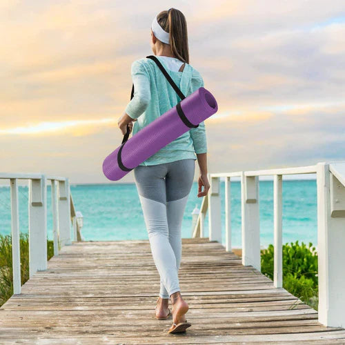 Yoga Mat Anti Slip 15mm 2 x 6 feet