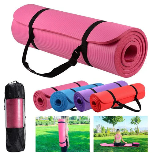 Yoga Mat Anti Slip 15mm 2 x 6 feet