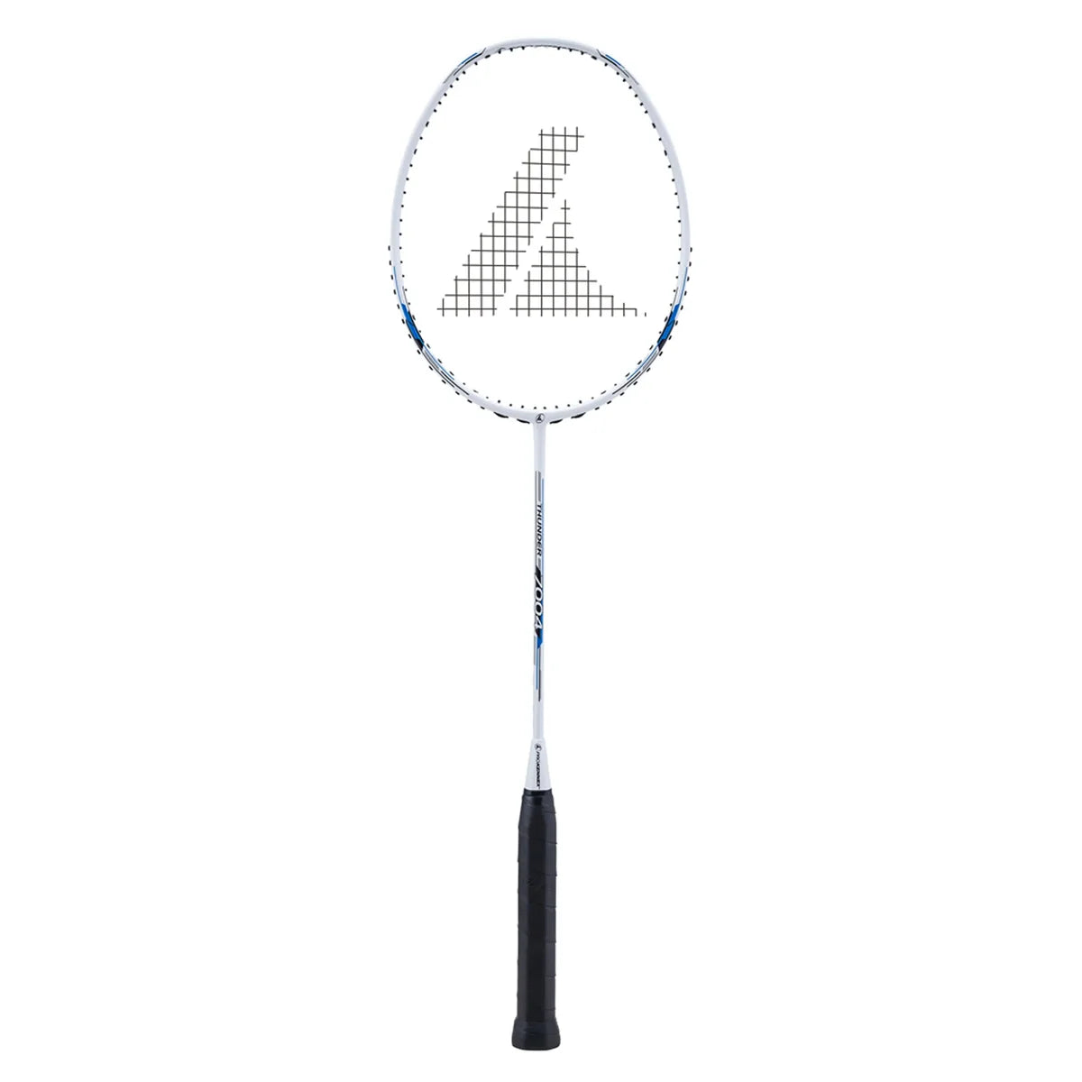 PROKENNEX Badminton Racket Thunder 7004 Strung White/Blue
