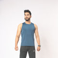 ADORAL DRY FIT SLEEVELESS BLUE (IMPORTED)
