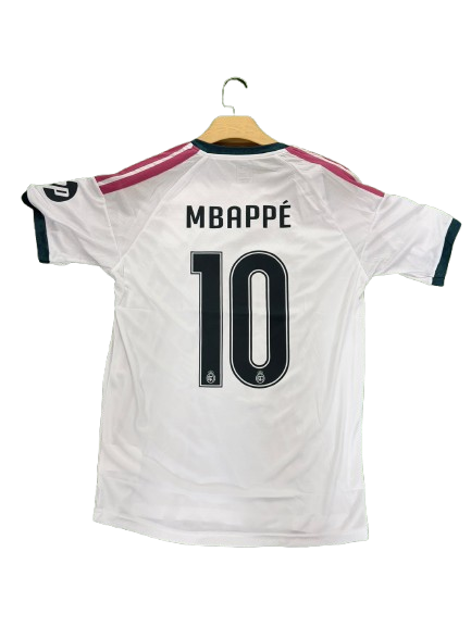 Mbappe 10 Real Madrid 26/27 Home Jersey TPU Logos Player Version  Adult