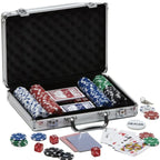 POKER GAME BRIEF CASE PACK 200 PIECES