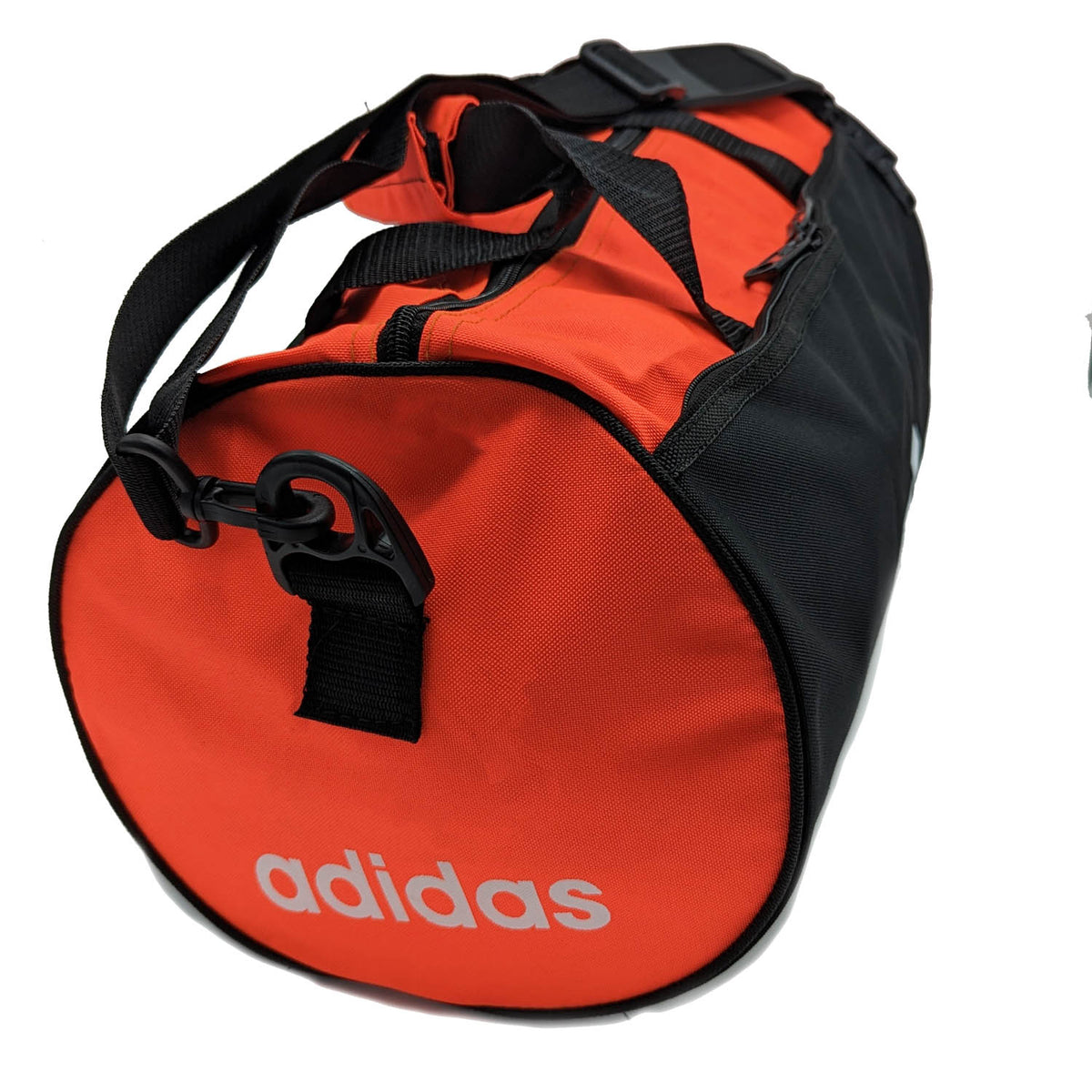 3 Stripes Duffle Stripes Orange - 18 Inches - Sports Zone