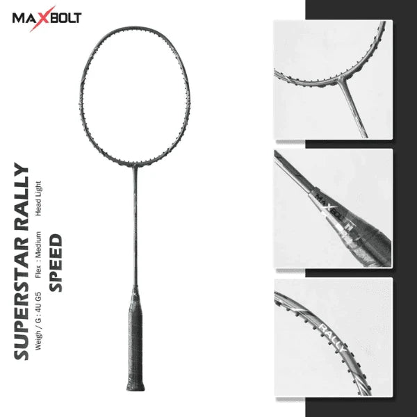 Maxbolt SuperStar Rally Badminton Racket