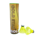 GoldStar Tournament Nylon Badminton Shuttlecock (Yellow)