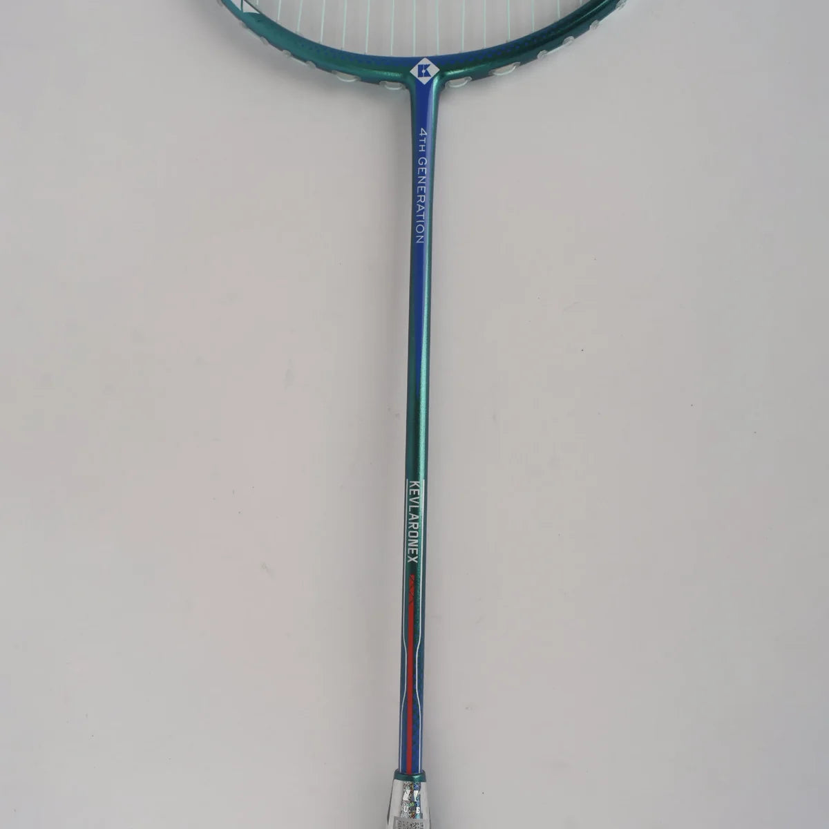 KUMPOO Badminton Racket Kevlaronex 84G Unstrung Cyan/Blue