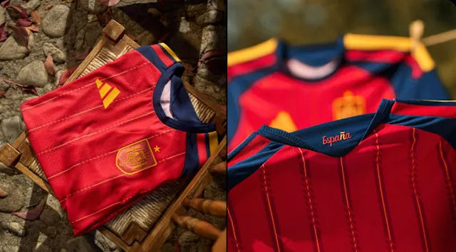 SPAIN HOME FIFA CUP JERSEY WITH SHORT 2026(EMBROIDED LOGO)