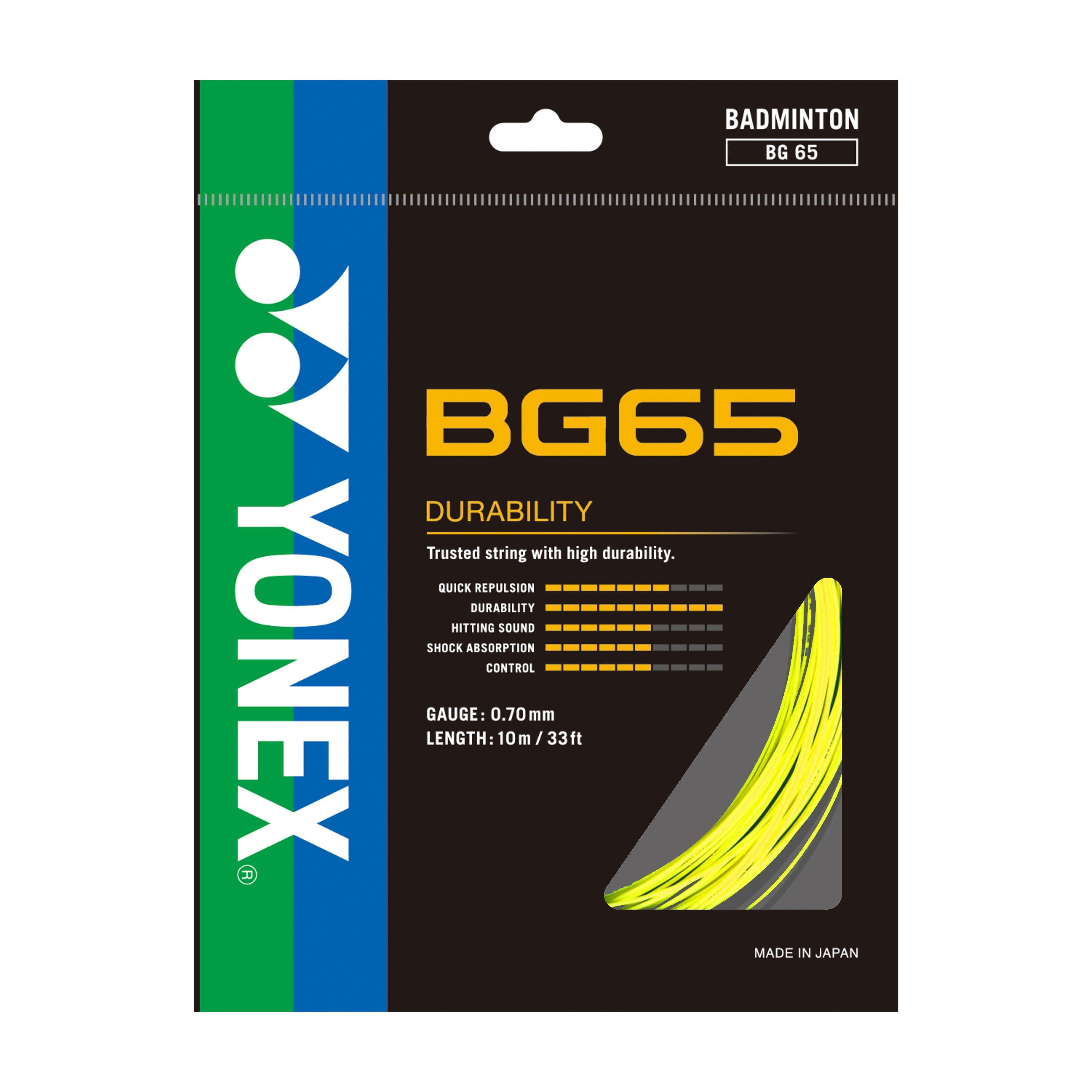 BADMINTON STRING BG65 YONEX