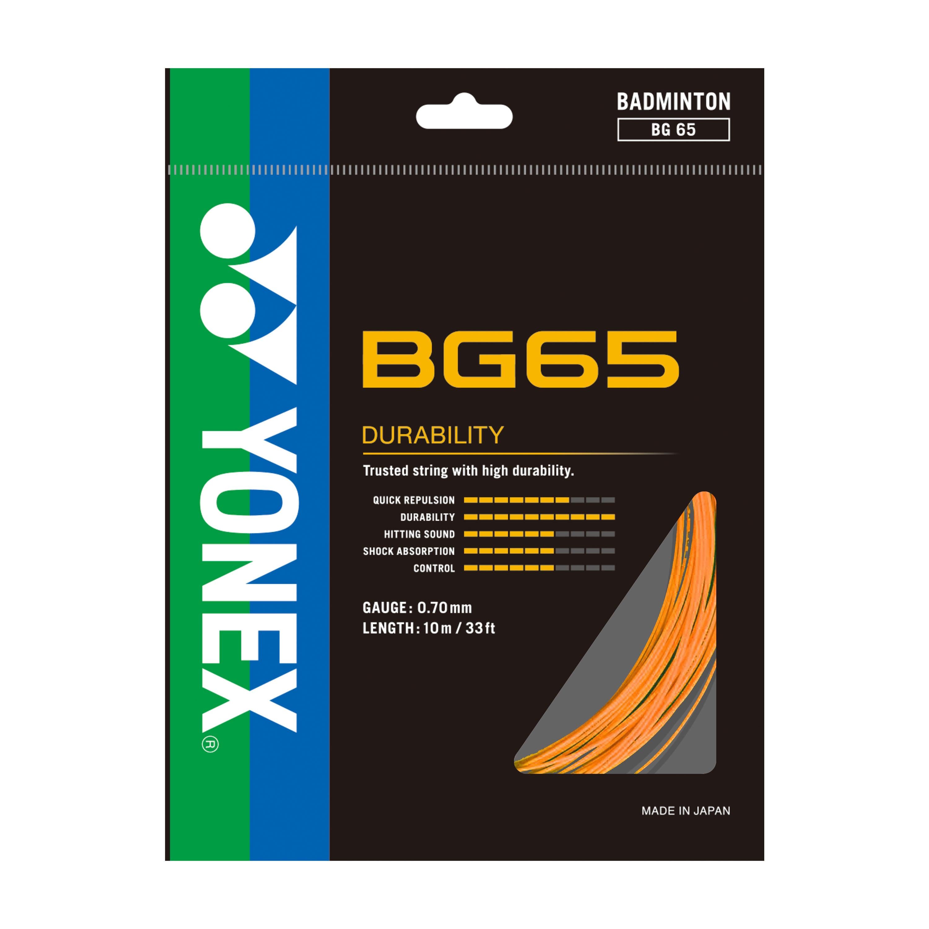 BADMINTON STRING BG65 YONEX