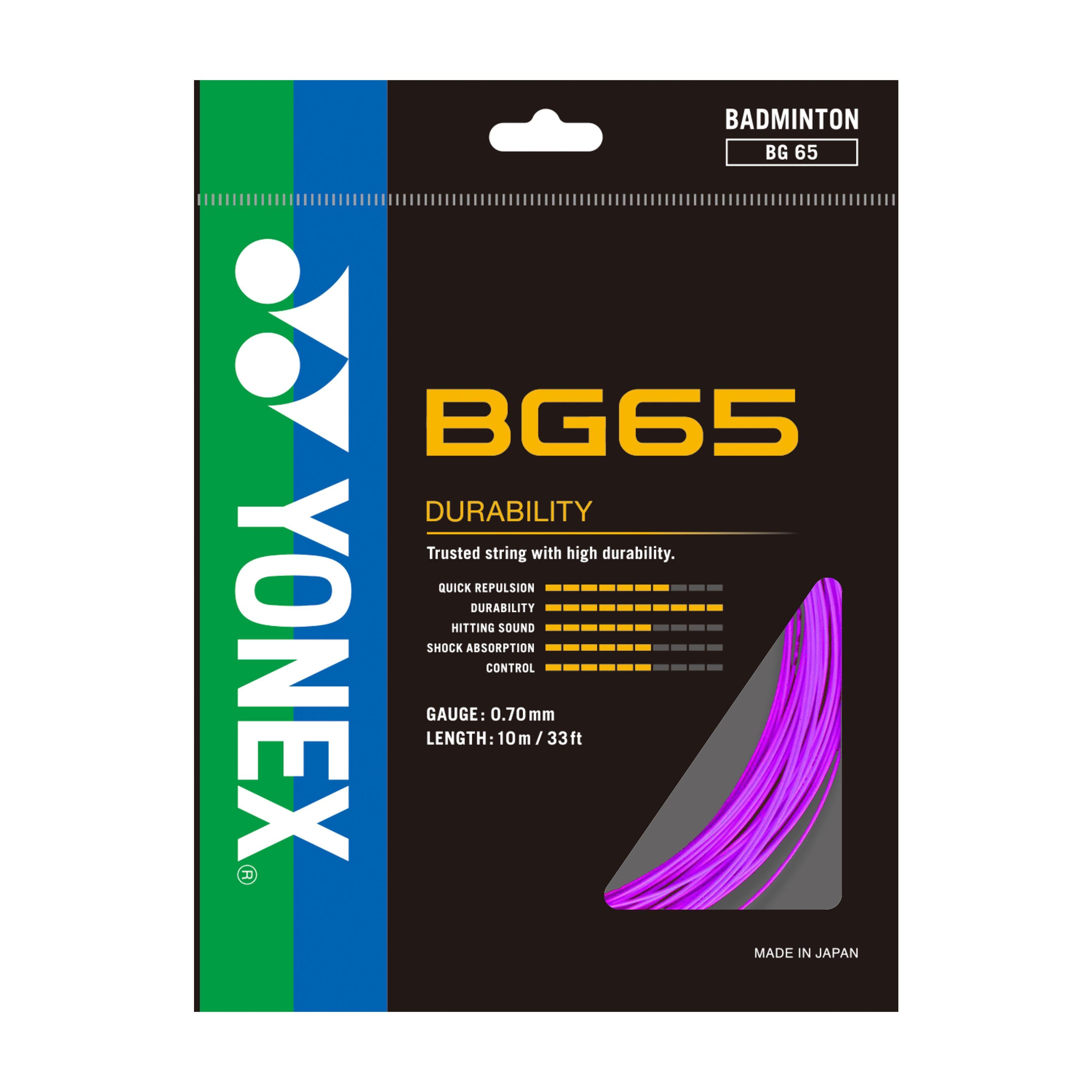 BADMINTON STRING BG65 YONEX