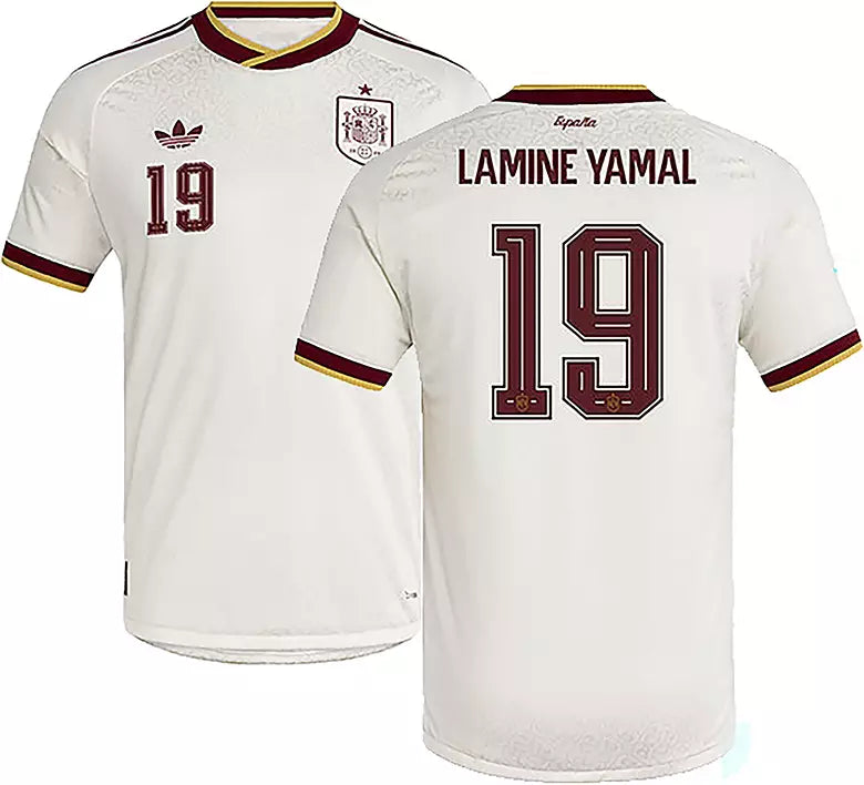 LAMINE YAMAL SPAIN AWAY FIFA WORLD CUP JERSEY 2026