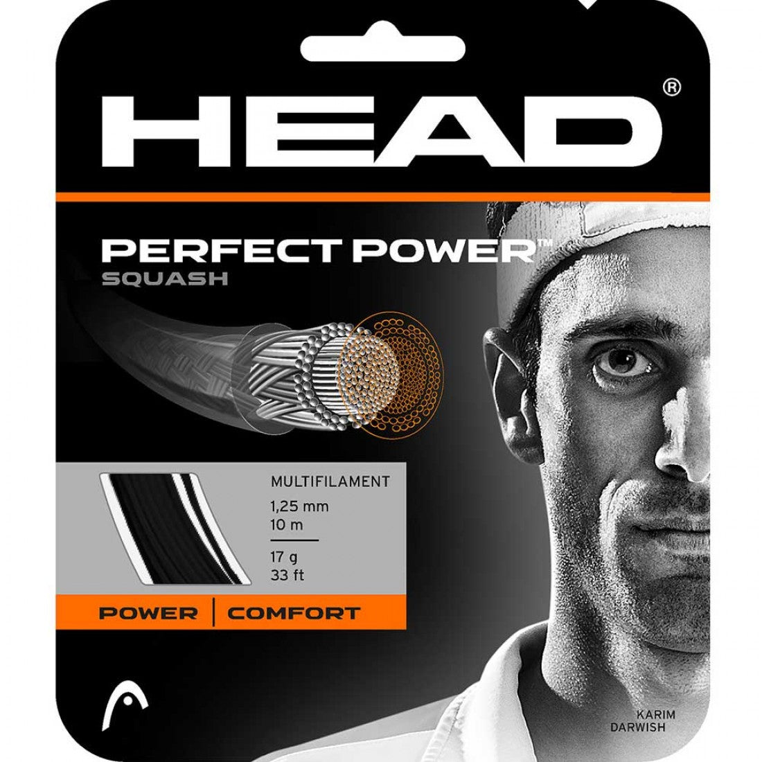 HEAD PERFECT POWER SQUASH STRING