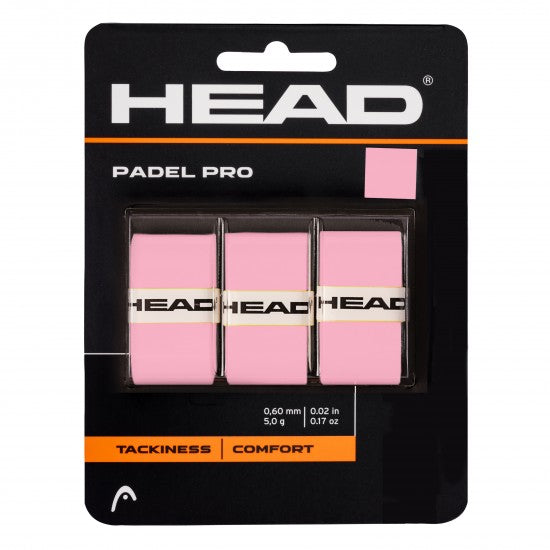 HEAD PADEL PRO OVERGRIP - PINK by HEAD - Sports Zone