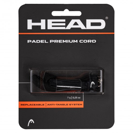 HEAD PREMIUM PADEL CORD - BLACK by HEAD - Sports Zone