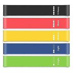 11 Piece Exercise Resistance Bands and 5pcs Loop Band (Pack of 2)