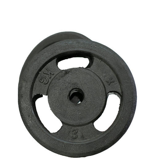 Rubber Coated Weight Plates Pair 1 Inch Hole - 1 to 10 KG