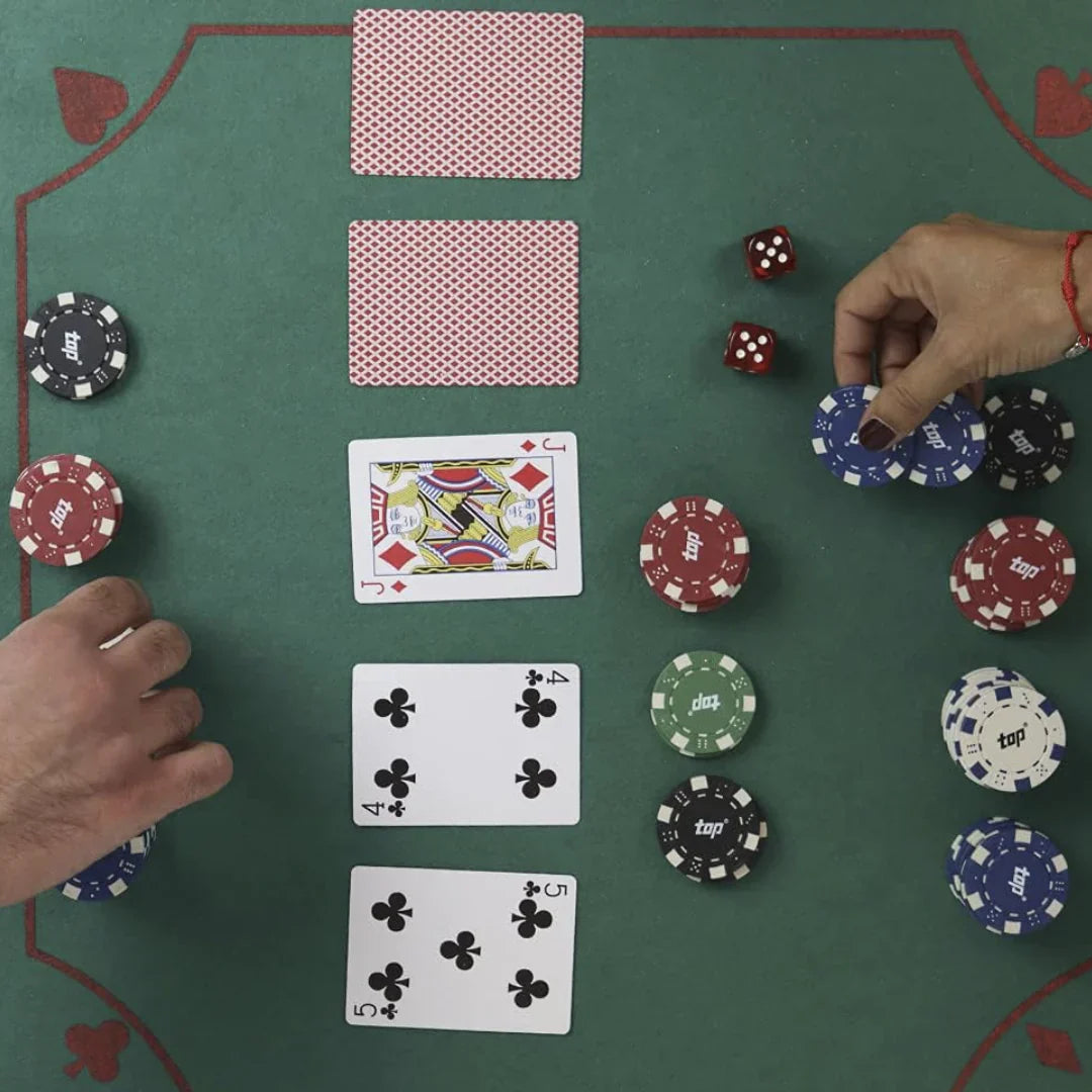 POKER GAME BRIEF CASE PACK 500 PIECES