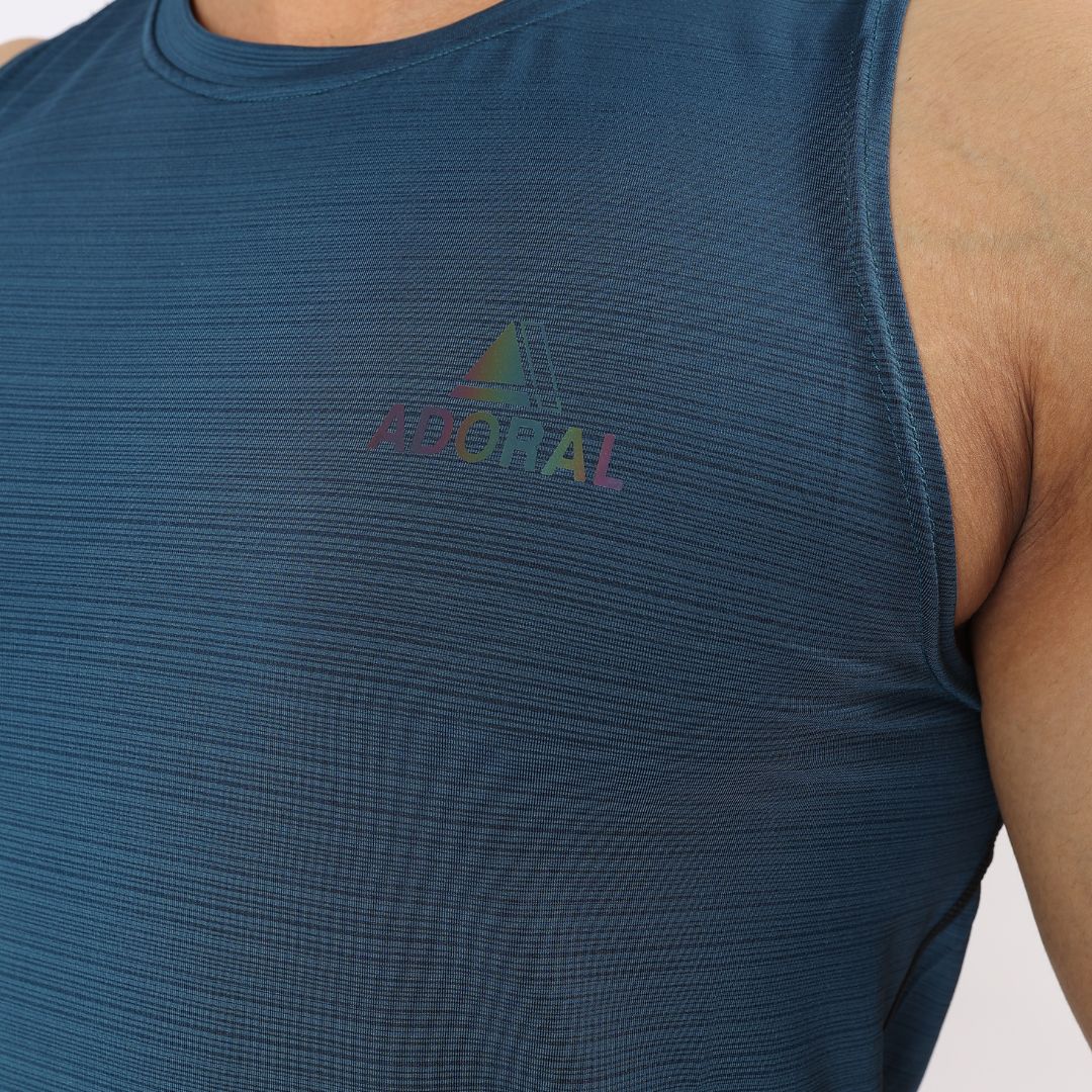 ADORAL DRY FIT SLEEVELESS BLUE (IMPORTED)