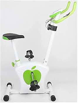 Apple Fitness Bike | Spinning Exercise Bicycle Magnetic Resistances With LED Monitor - Upright Bike