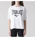 LADIES Oversize T-shirt Logo - White