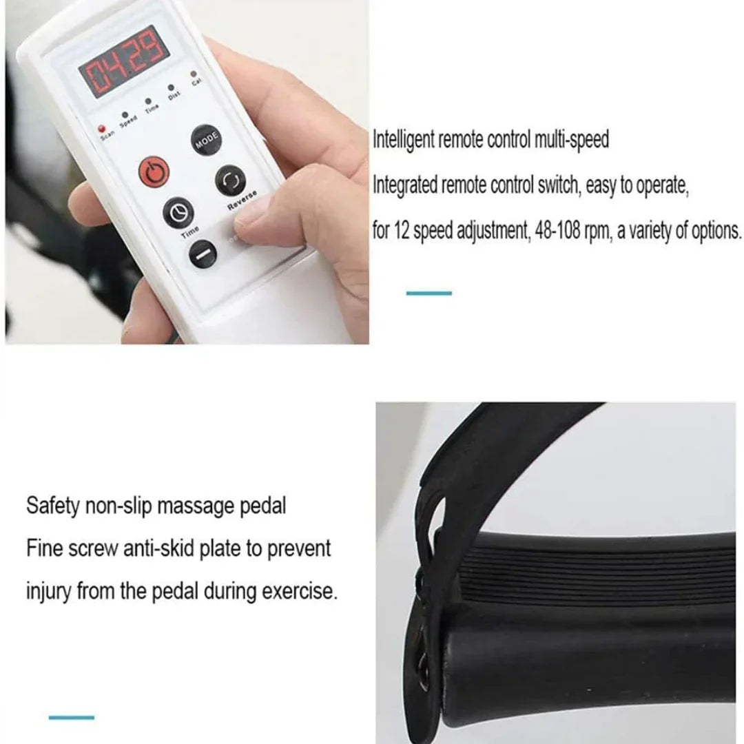 FITNESS MOTORIZED ELECTRIC MINI EXERCISE BIKE