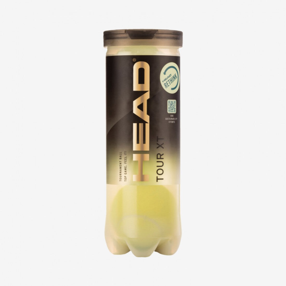 HEAD TOUR XT TENNIS BALLS - (3 Tennis Balls Single Can) - 2026
