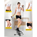 Mini Fitness Twist Stepper Electronic Display Home Exercise Workout Machine