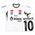 Neymar 10 Santos Jersey (Sublimation)