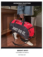 Jordan 2 in 1 Backpack & Duffel Bag | Gym Bag | Red And Black