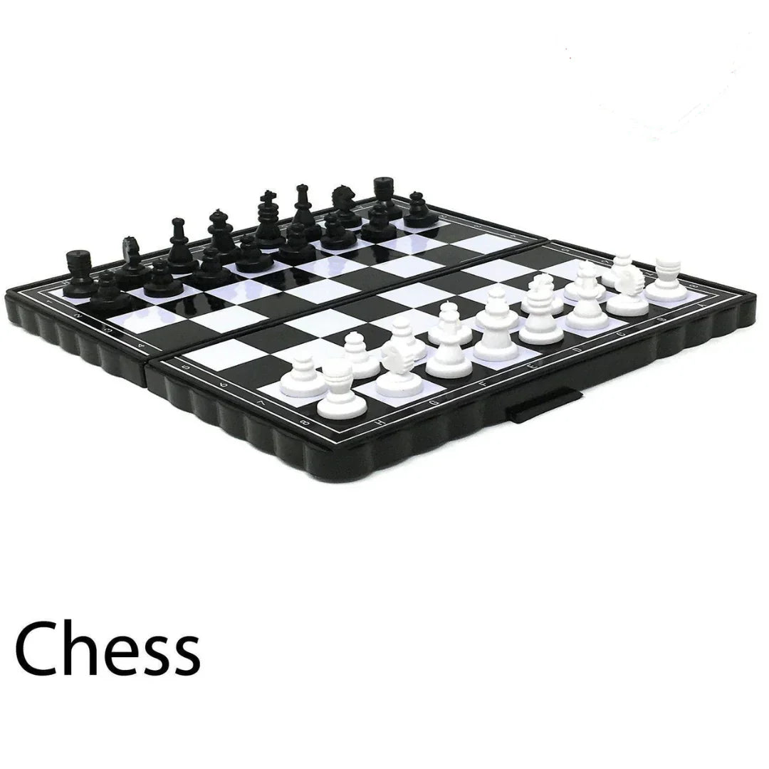 MAGNETIC CHESS AND LUDO