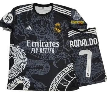 Ronaldo 7 Real Madrid Dragon Edition Jersey (Sublimation)