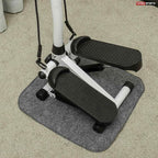 Mini Stepper with Handle and Bands, Fitness Stepper Machine for Full Body Workout