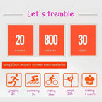 Mini Stepper with Handle and Bands, Fitness Stepper Machine for Full Body Workout