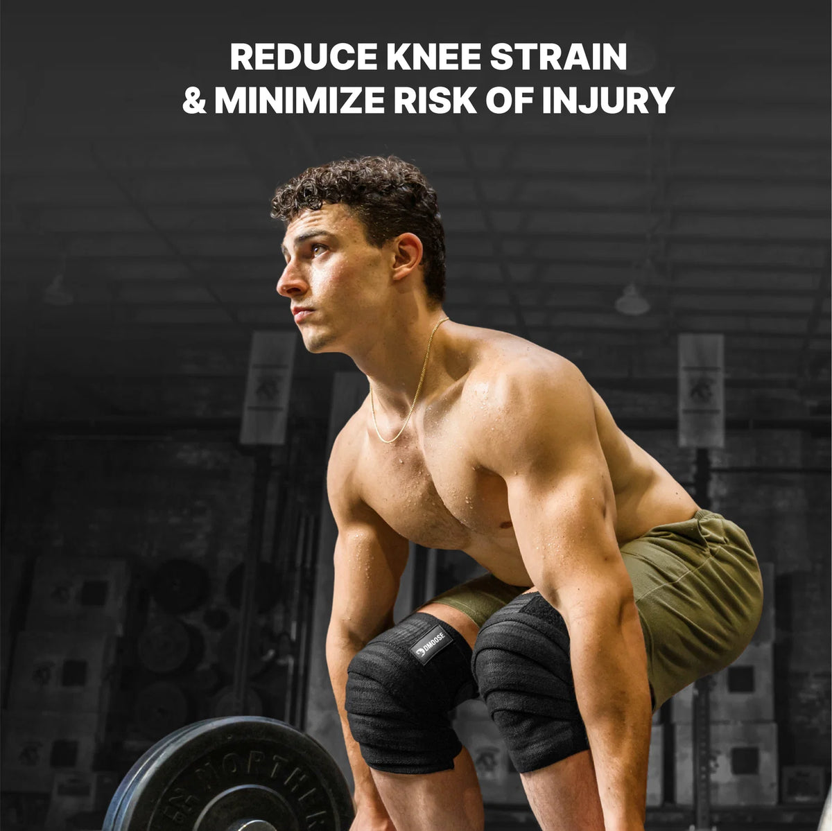 DMoose Knee Wraps for Weightlifting