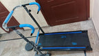 SPORTS ZONE FITNESS 24 Rollers Manual Treadmill Running Machine for Home Gym | Roller Jogging Machine | Foldable Tread Mill | Easy Assembly