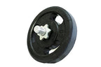 Rubber Coated Weight Plates Pair 1 Inch Hole - 1 to 10 KG