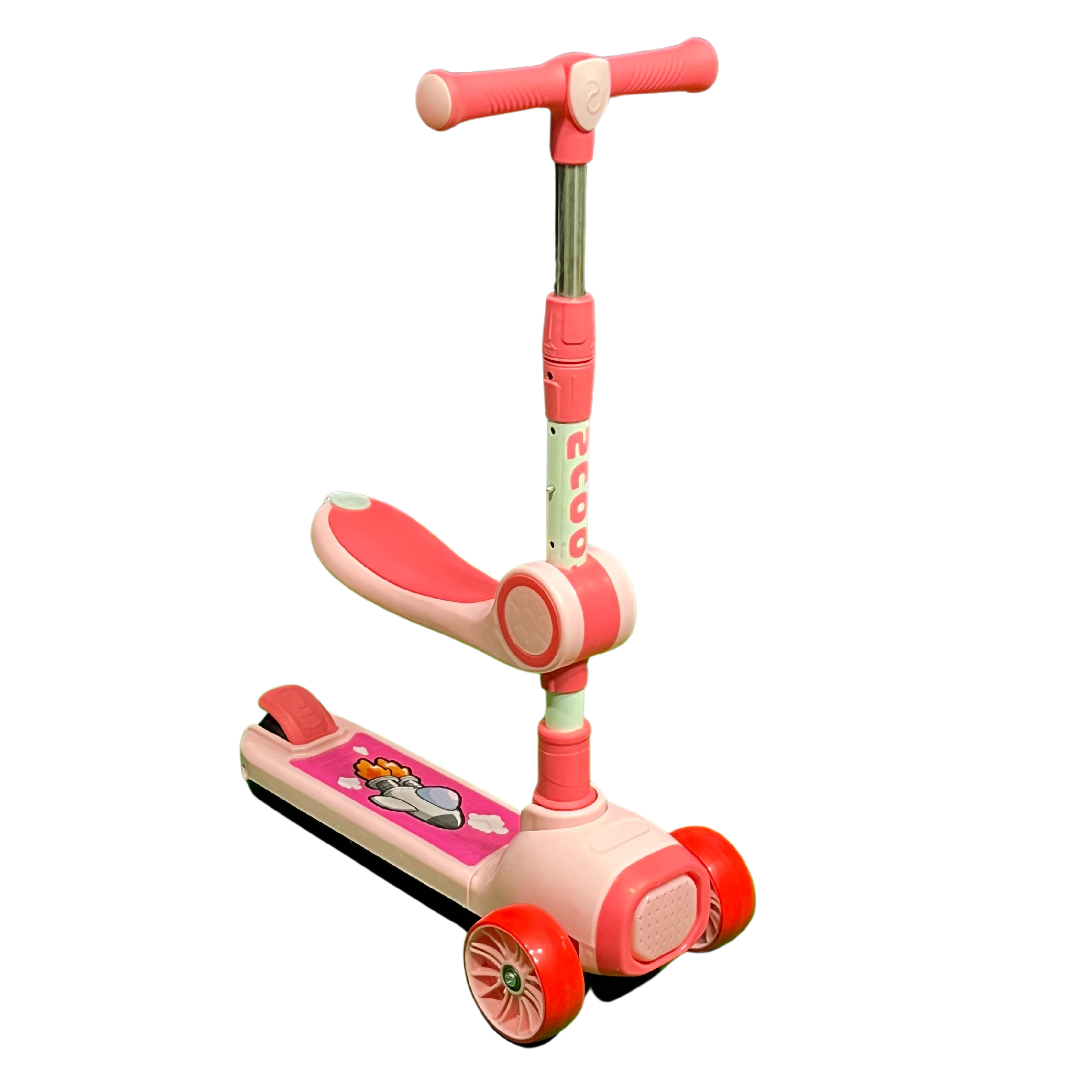 Scooty | Kids Scooty | Baby Seat Scooty Pink