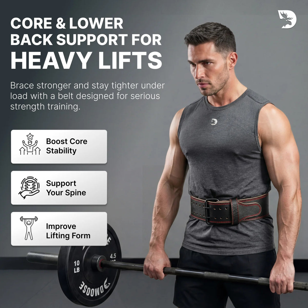 DMoose 5mm Weightlifting Belt
