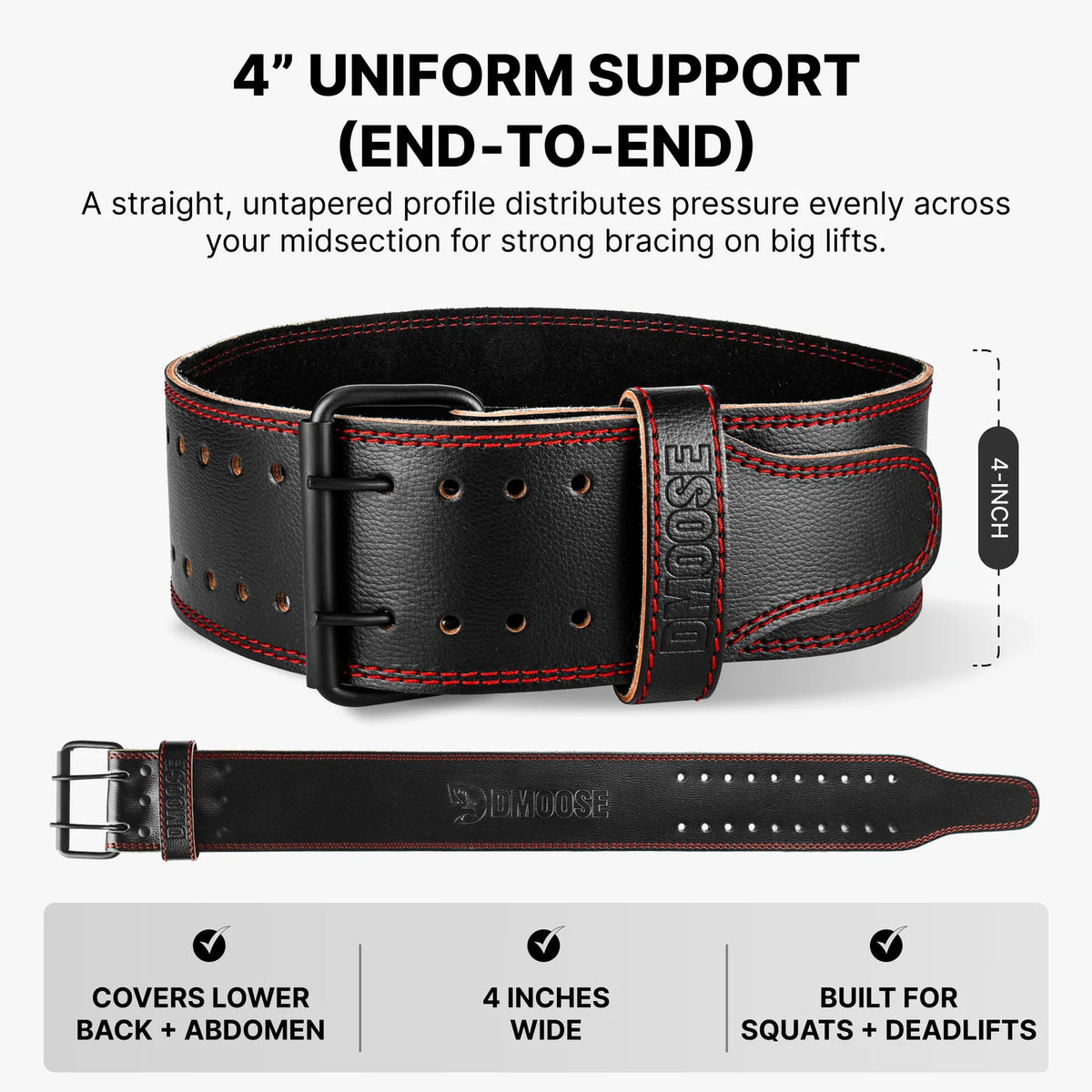 DMoose 5mm Weightlifting Belt