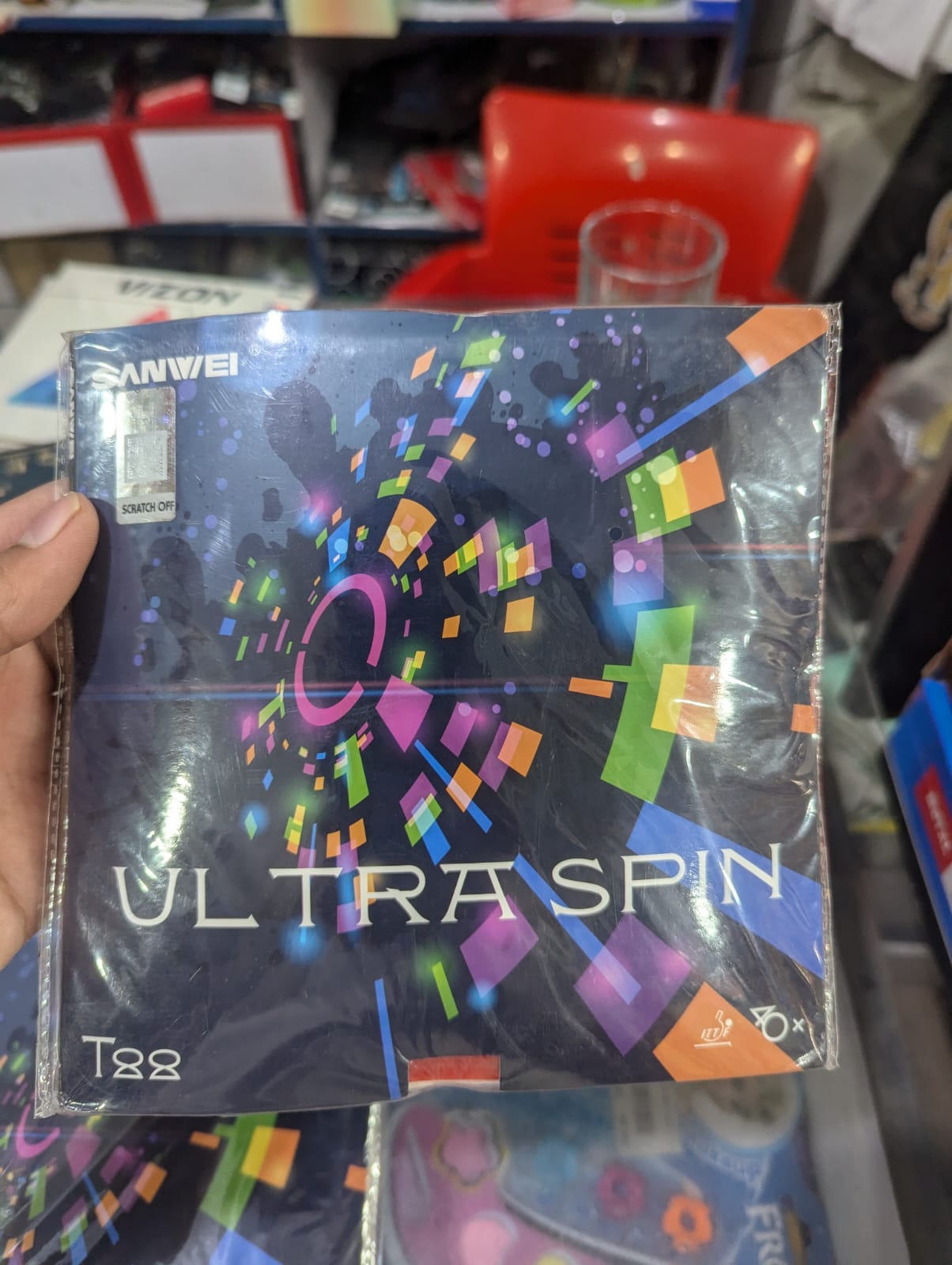 Sanwei New Ultra Spin Table Tennis Rubber